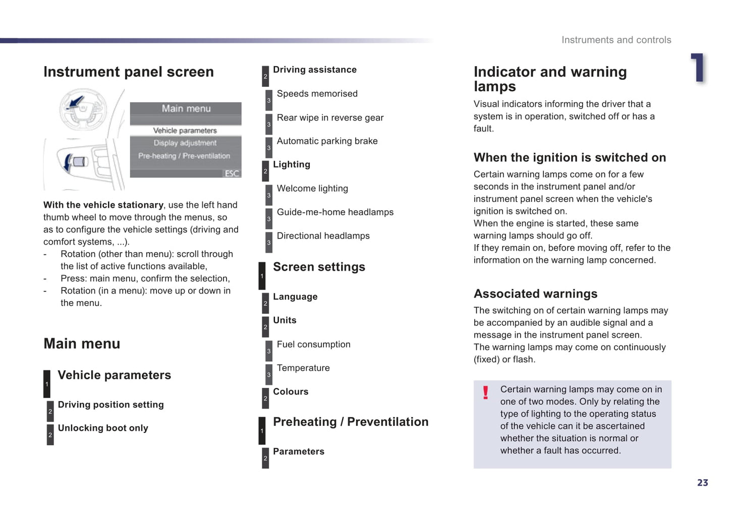 2012-2014 Peugeot 508 Owner's Manual | English