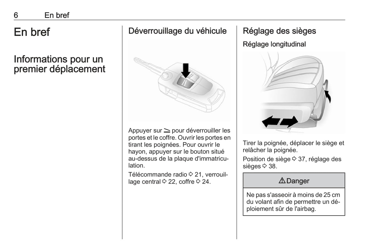 2016-2017 Opel Antara Owner's Manual | French