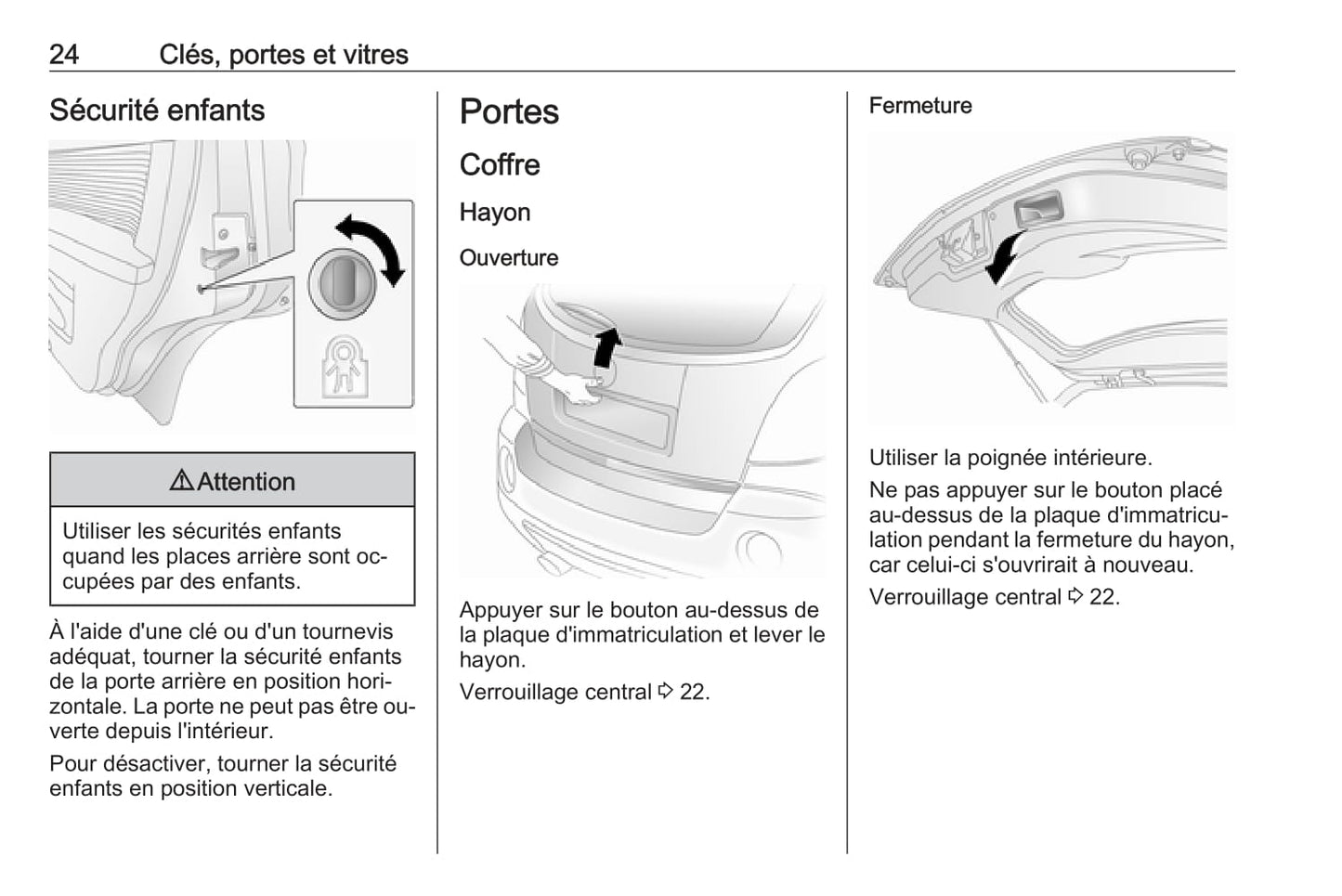 2016-2017 Opel Antara Owner's Manual | French