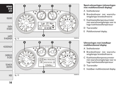 2010-2011 Fiat Punto Evo Gebruikershandleiding | Nederlands