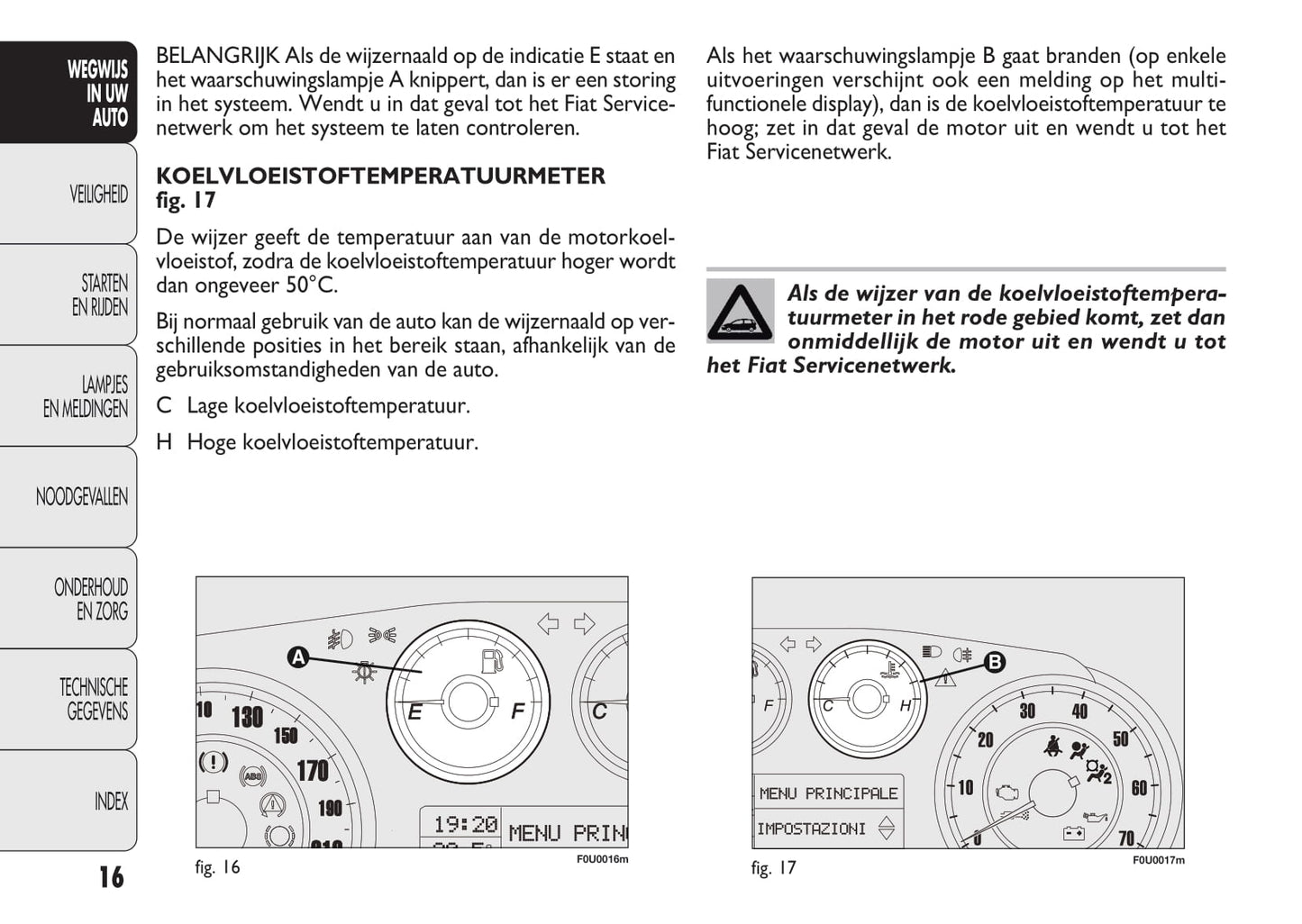 2010-2011 Fiat Punto Evo Gebruikershandleiding | Nederlands