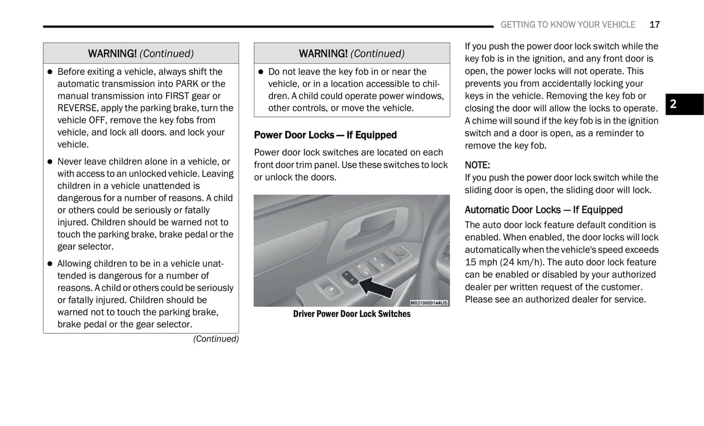 2020 Dodge Grand Caravan Owner's Manual | English