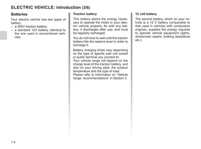 2020-2021 Renault Kangoo Z.E. Gebruikershandleiding | Engels