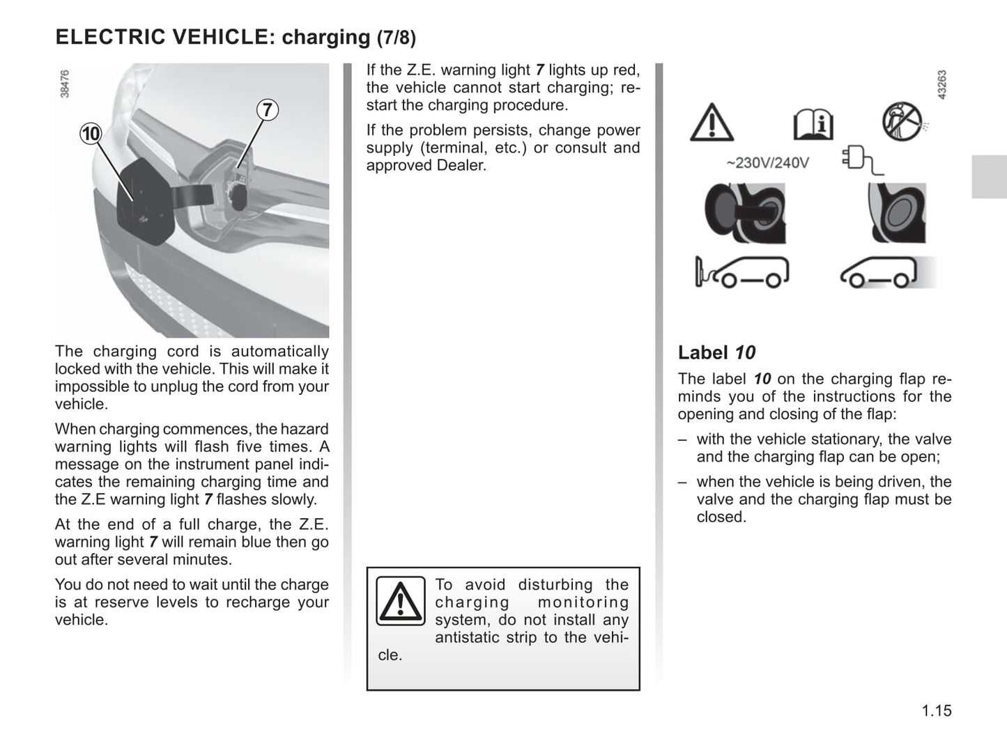 2013-2016 Renault Kangoo Manuel du propriétaire | Anglais