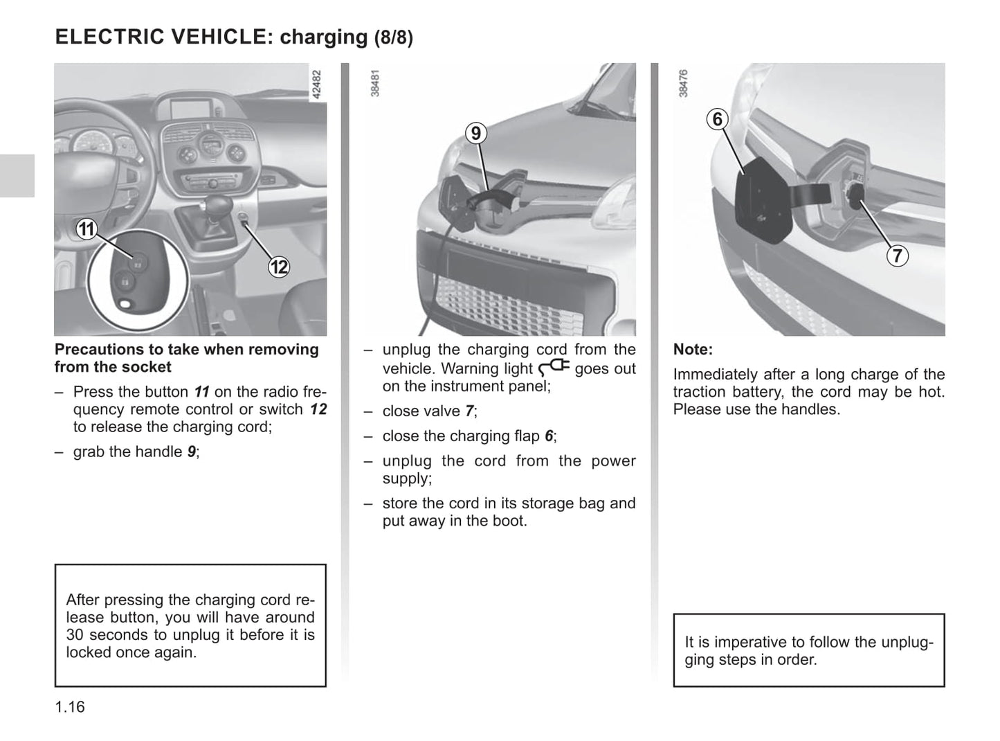 2013-2016 Renault Kangoo Manuel du propriétaire | Anglais