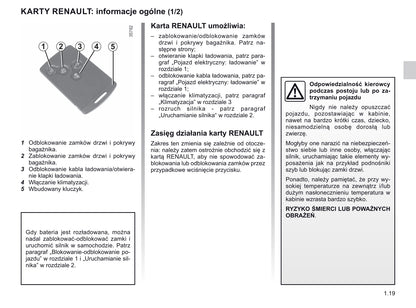 2016-2019 Renault Zoe Manuel du propriétaire | Polonais