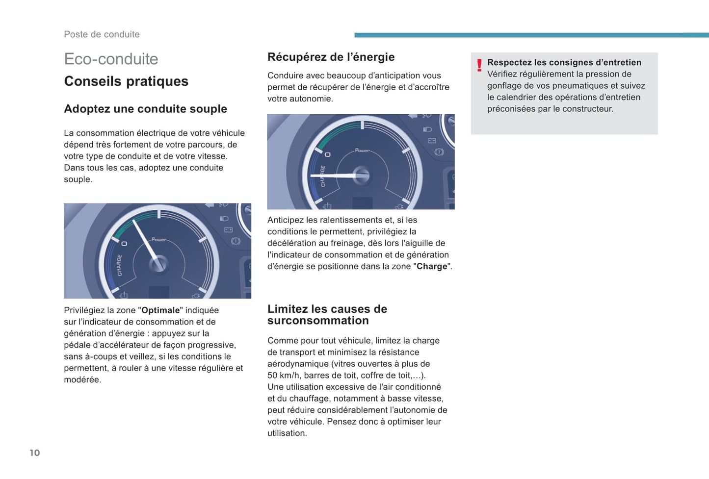 2017-2022 Peugeot Partner Electric/Partner Tepee Electric Manuel du propriétaire | Français