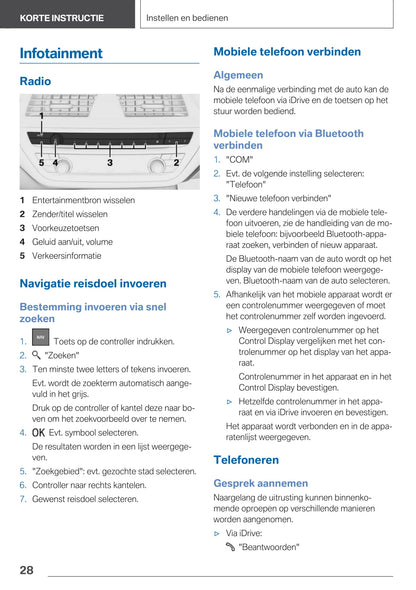 2020-2021 BMW X4 Owner's Manual | Dutch