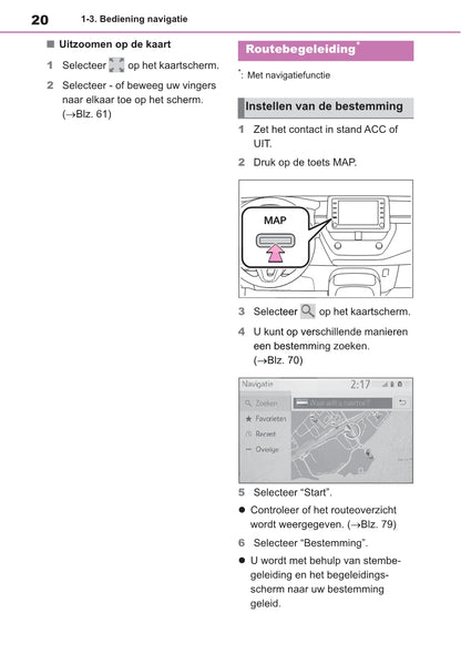 Toyota Touch Multimedia & Navigatiesysteem Handleiding 2019