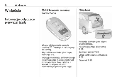 2020 Opel Crossland X Owner's Manual | Polish