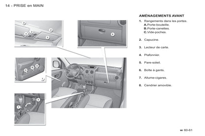 2011-2015 Peugeot Partner Origin Gebruikershandleiding | Frans