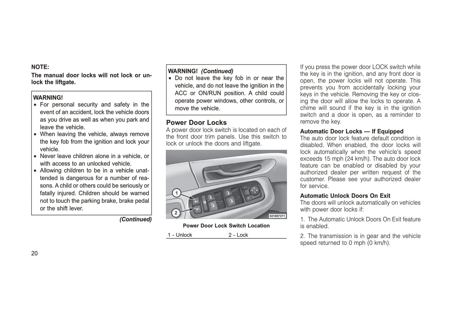 2008-2011 Jeep Cherokee Manuel du propriétaire | Anglais