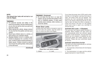 2011-2012 Jeep Cherokee Gebruikershandleiding | Engels