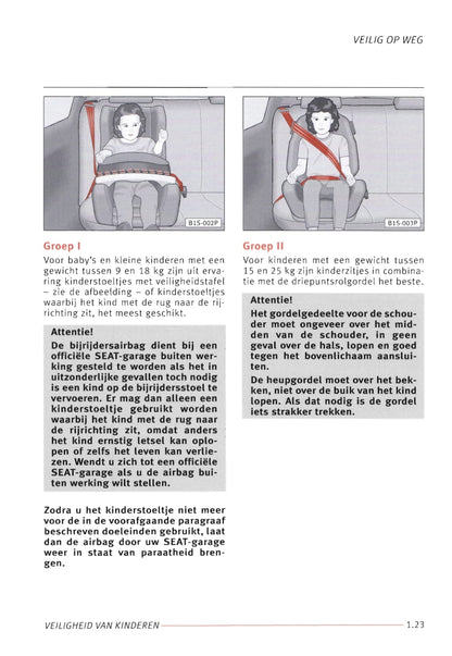 2000-2001 Seat Inca Owner's Manual | Dutch