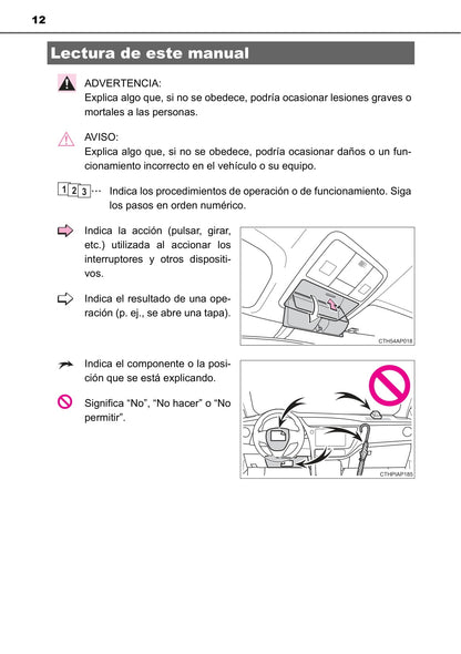 2015-2019 Toyota Auris Manuel du propriétaire | Espagnol