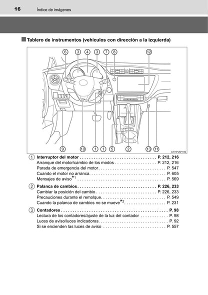 2015-2019 Toyota Auris Manuel du propriétaire | Espagnol