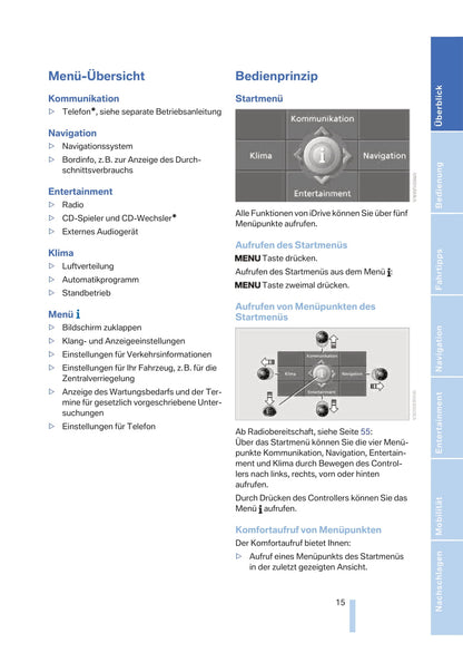 2007 BMW 1 Series Owner's Manual | German