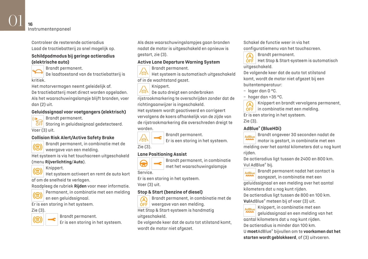 2020-2022 DS Automobiles DS 3 Crossback Owner's Manual | Dutch