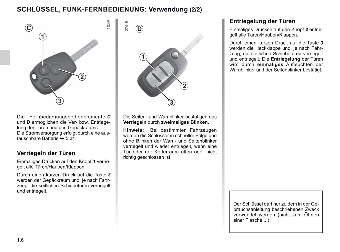 2019-2020 Renault Master Owner's Manual | German