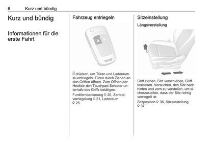 2016 Opel Mokka Owner's Manual | German