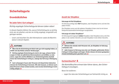 2009-2010 Seat Alhambra Owner's Manual | German