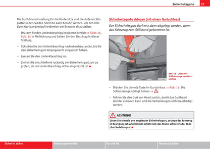 2009-2010 Seat Alhambra Owner's Manual | German