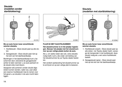 2000-2001 Toyota Land Cruiser 90 Owner's Manual | Dutch