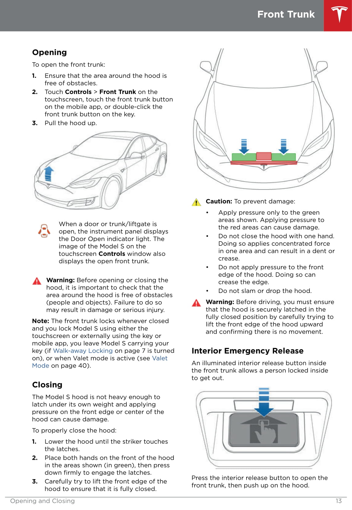 2016-2019 Tesla Model S Gebruikershandleiding | Engels