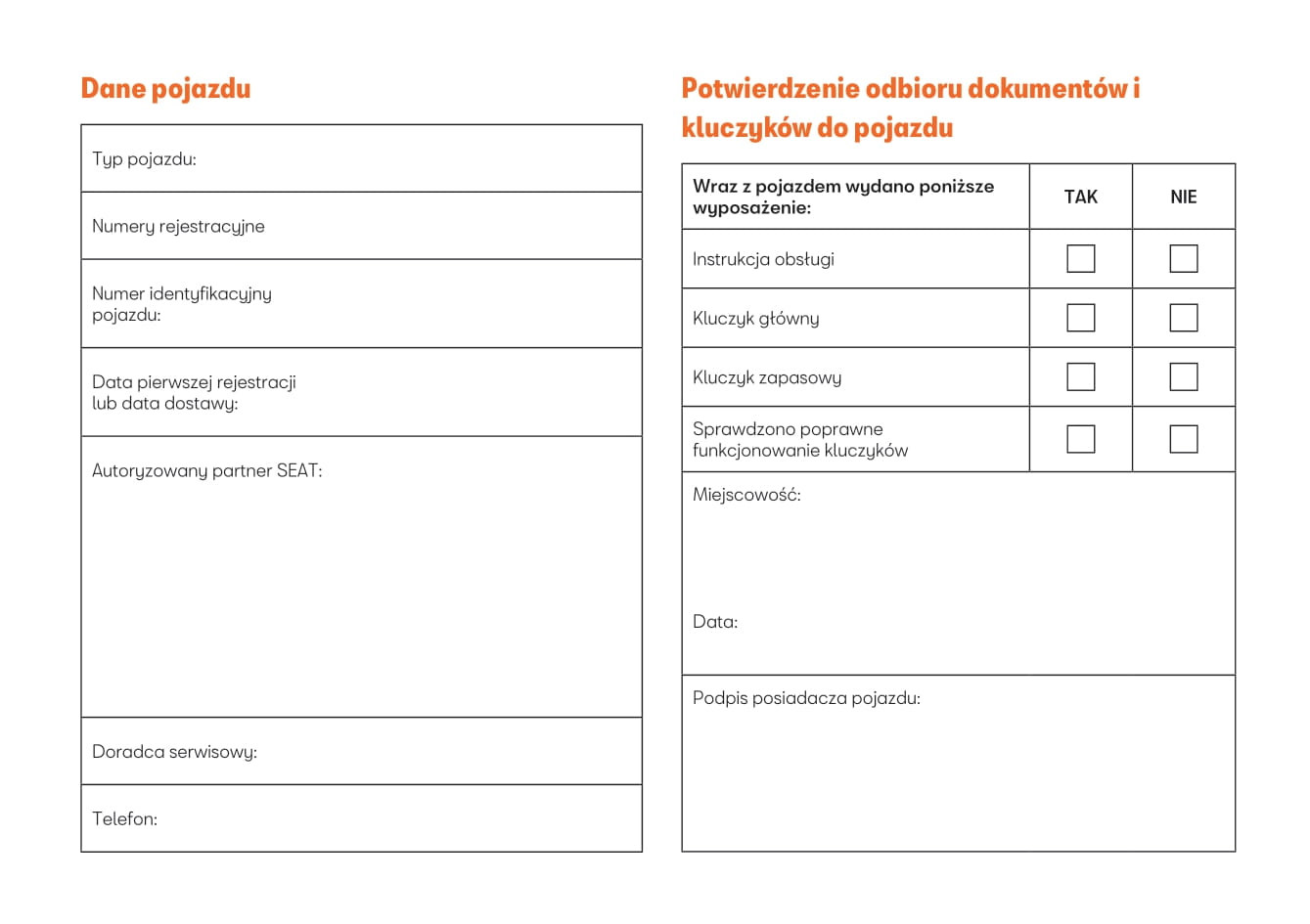 2017-2020 Seat Arona Manuel du propriétaire | Polonais