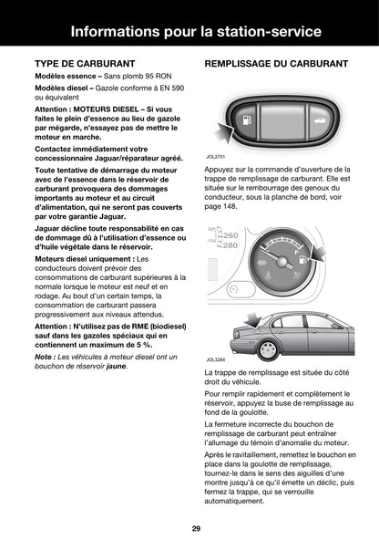 2006-2007 Jaguar S-Type Owner's Manual | French