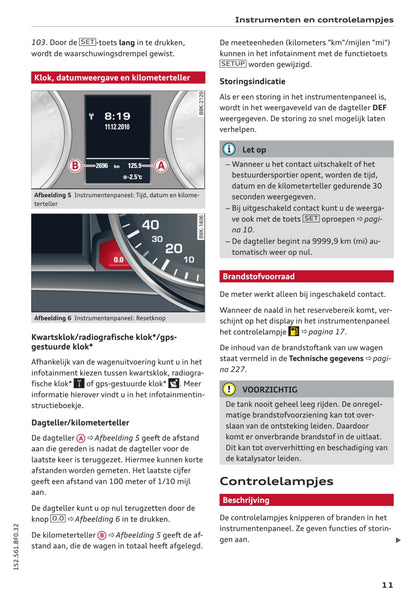 2011-2017 Audi A5/S5 Manuel du propriétaire | Néerlandais