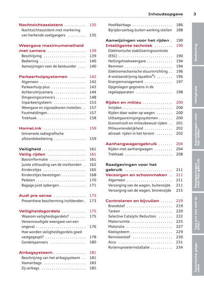 2012-2014 Audi A6/S6 Owner's Manual | Dutch