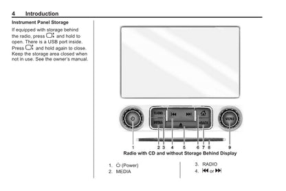 Chevrolet Trax MyLink Infotainment Owners Manual 2018