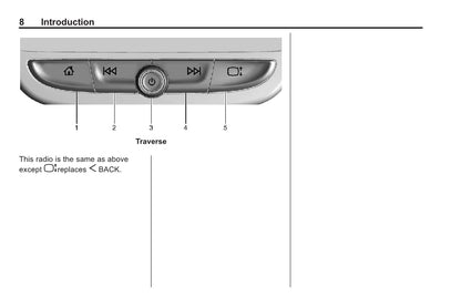 Chevrolet Trax MyLink Infotainment Owners Manual 2018