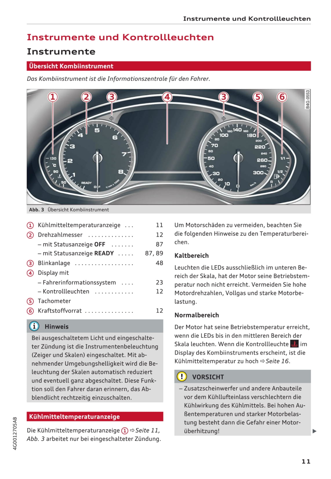 2014-2018 Audi A6 Manuel du propriétaire | Allemand