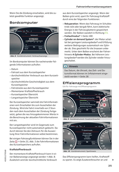 2014-2018 Audi A6 Manuel du propriétaire | Allemand