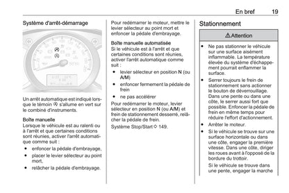 2018 Opel Movano Owner's Manual | French