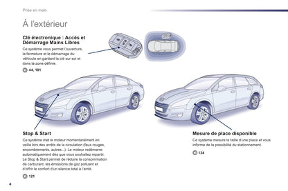 2012-2014 Peugeot 508 Owner's Manual | French