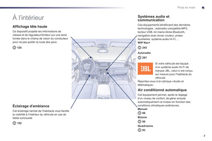 2012-2014 Peugeot 508 Owner's Manual | French