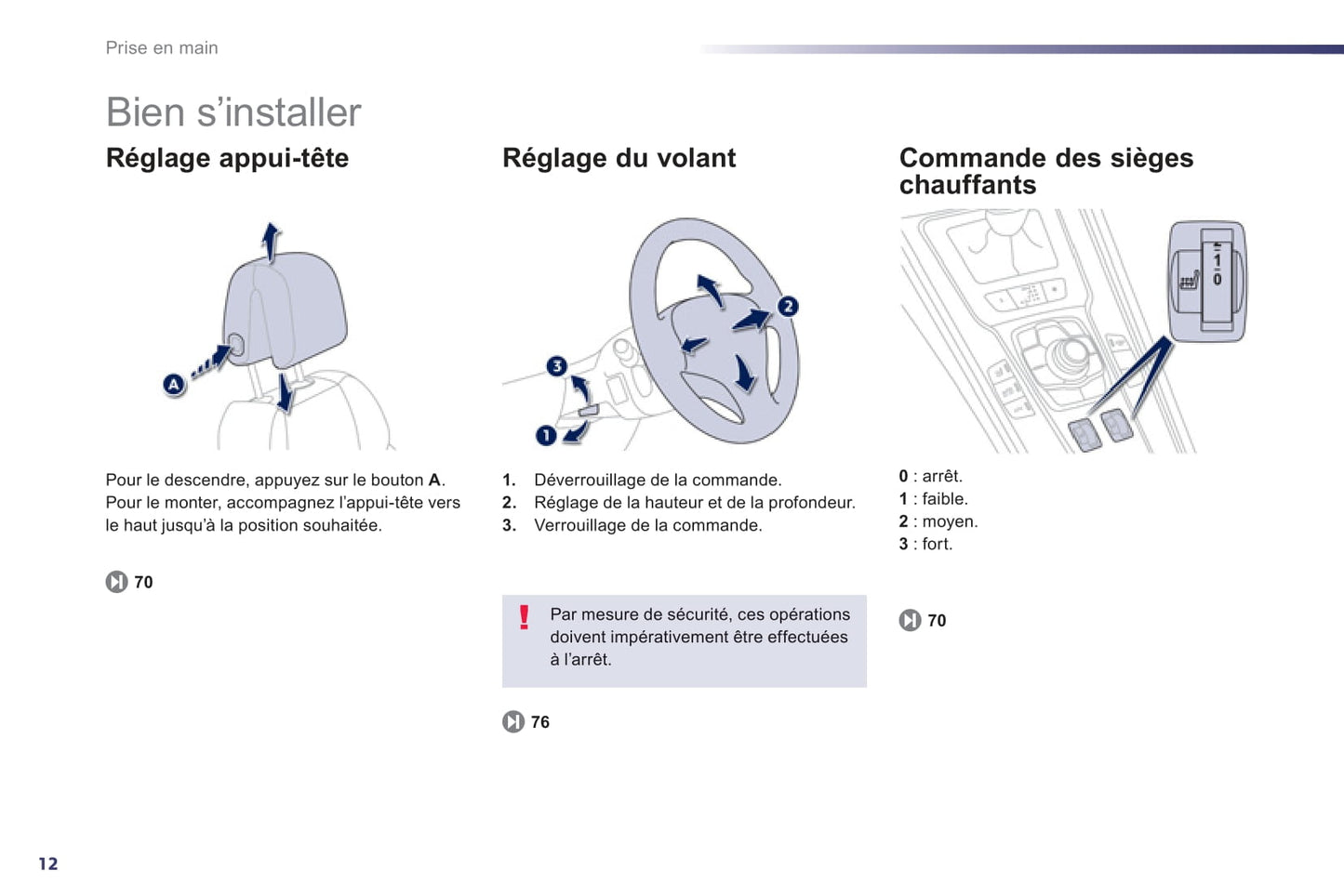 2012-2014 Peugeot 508 Owner's Manual | French