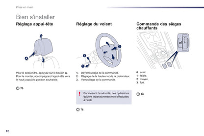 2012-2014 Peugeot 508 Owner's Manual | French