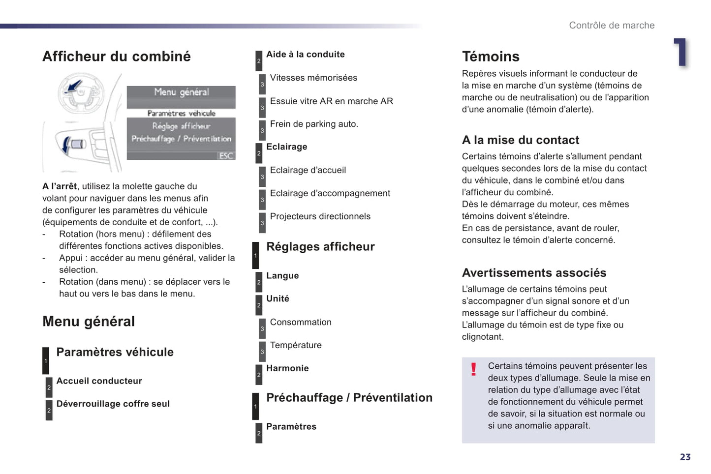 2012-2014 Peugeot 508 Owner's Manual | French