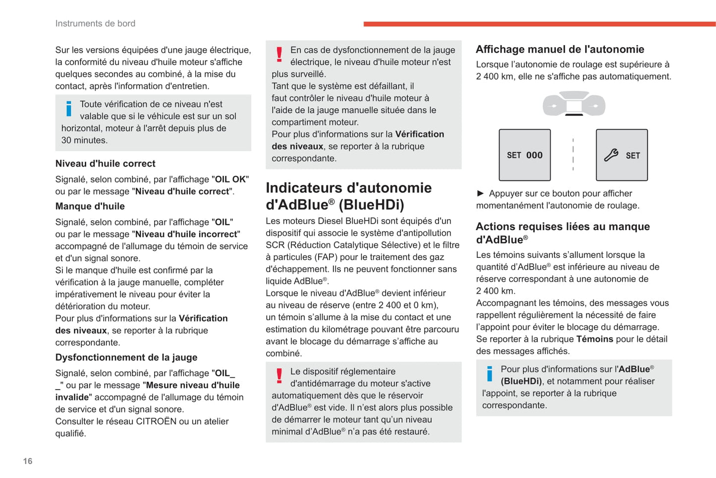 2020-2022 Citroën C3 Owner's Manual | French