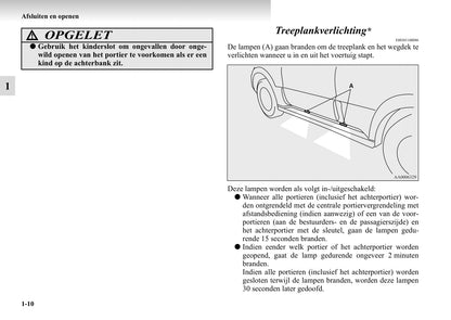 1999-2006 Mitsubishi Pajero Manuel du propriétaire | Néerlandais