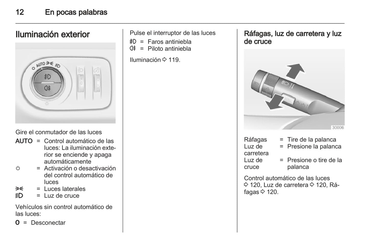 2013-2014 Opel Meriva Owner's Manual | Spanish