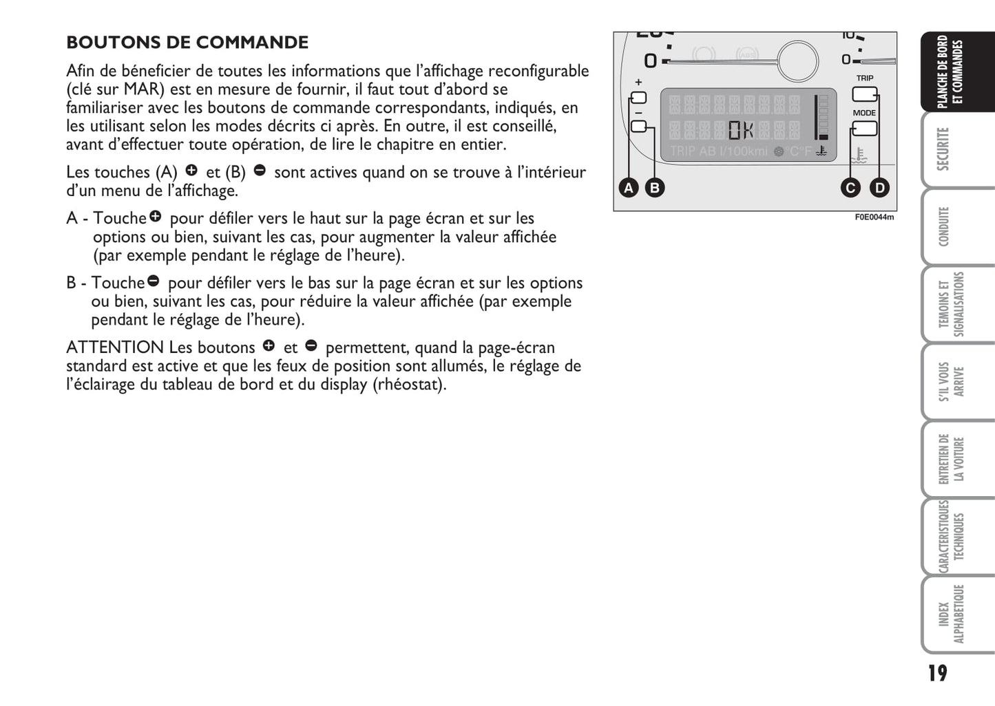 2007-2008 Fiat Multipla Gebruikershandleiding | Frans