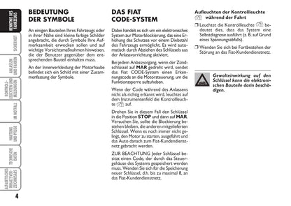 2009-2010 Fiat 500 Gebruikershandleiding | Duits