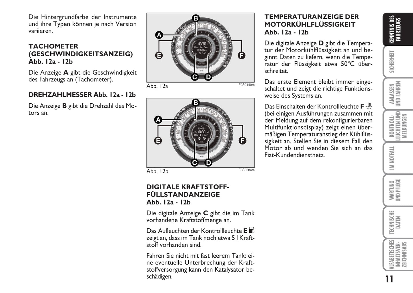 2009-2010 Fiat 500 Gebruikershandleiding | Duits