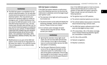 Uconnect Radio 8.4 Inch Display Owner's Manual