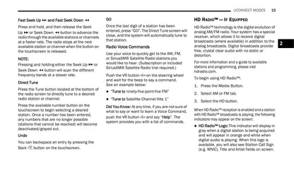 Uconnect Radio 8.4 Inch Display Owner's Manual